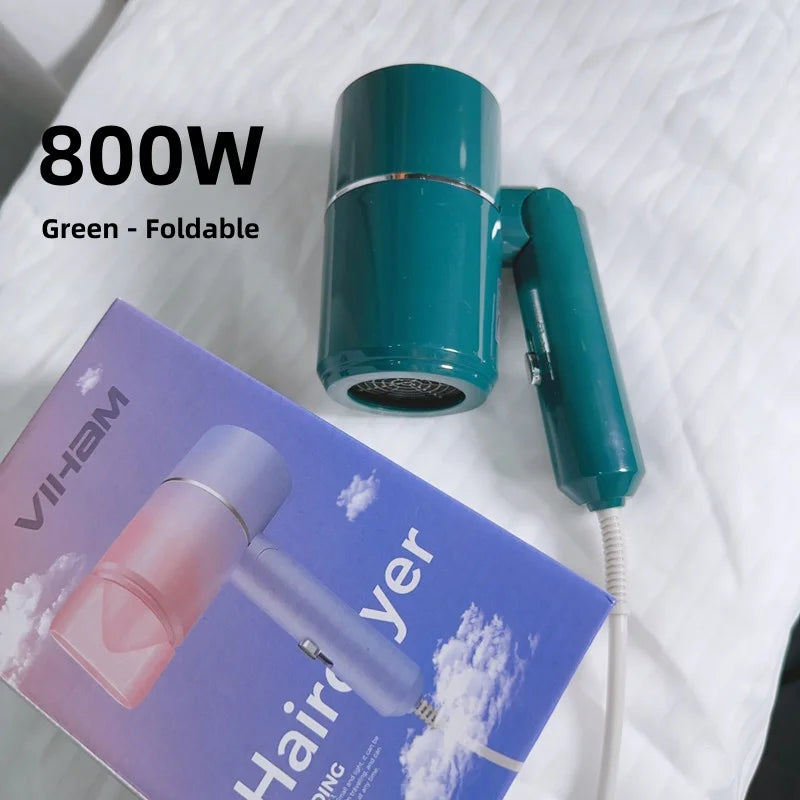 High-Speed Professional Hair Dryer 2400W – Hot & Cold Air, Blue Light Technology, Low Noise (AU/US/UK/EU)