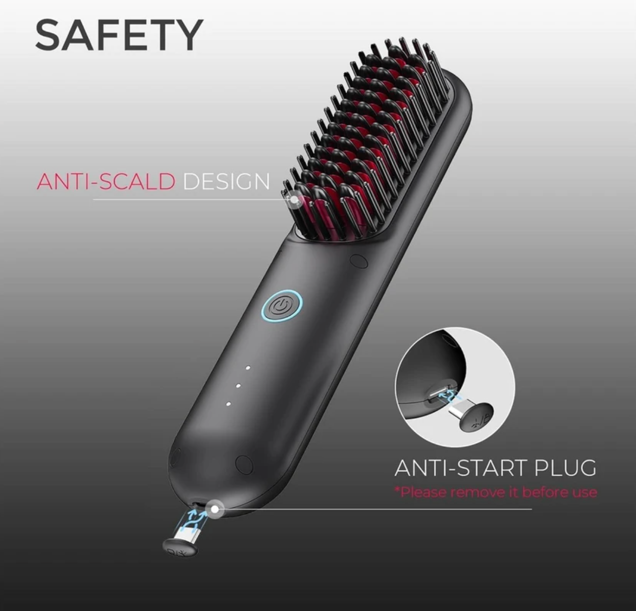 Pro Straightener Brush