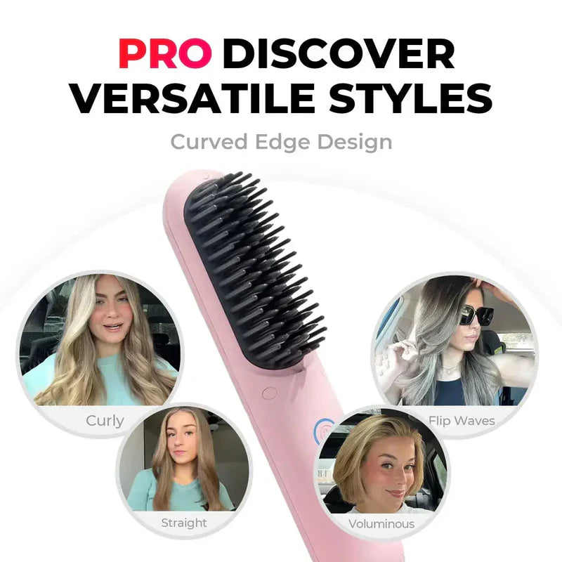 Pro Straightener Brush